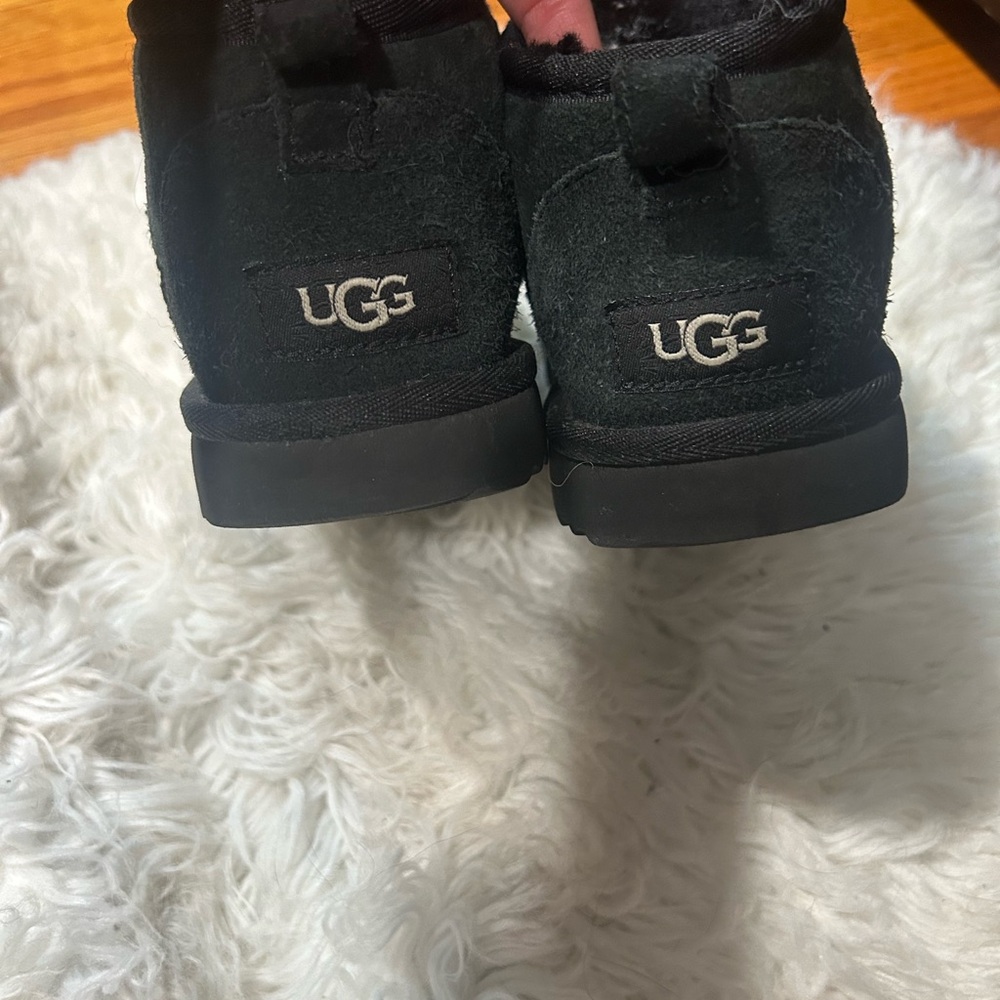 UGG Ultra Mini Classic Black Boots